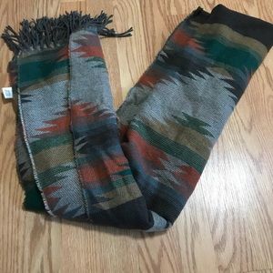 Aztec blanket scarf